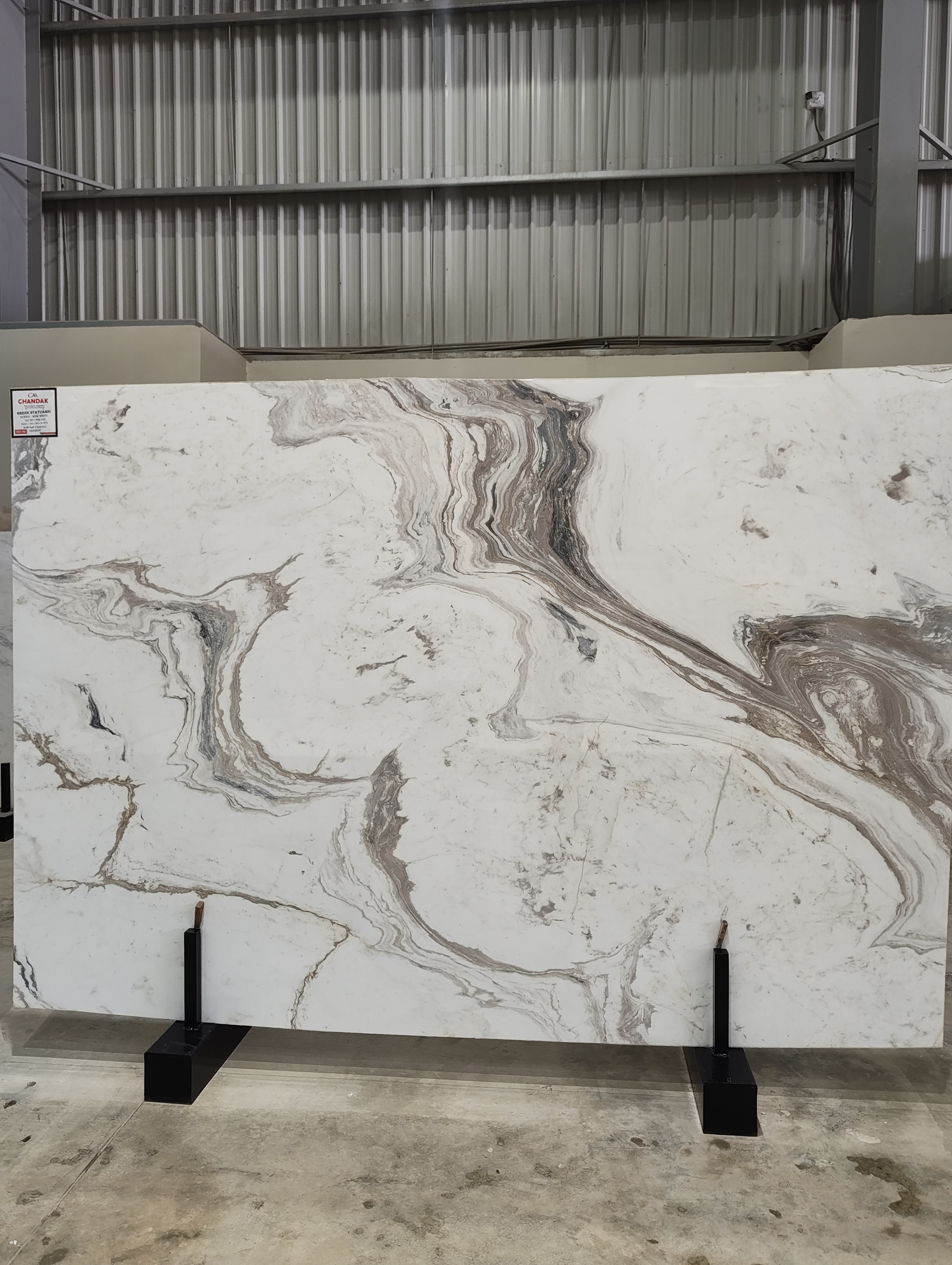 Volakas White full lot view